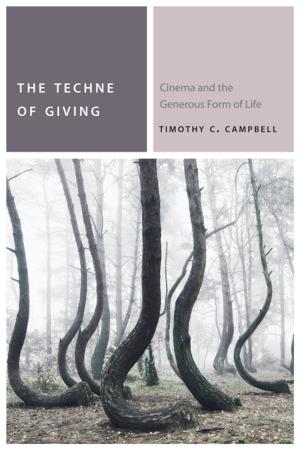 Cover of the book The Techne of Giving by Jelena Todorović