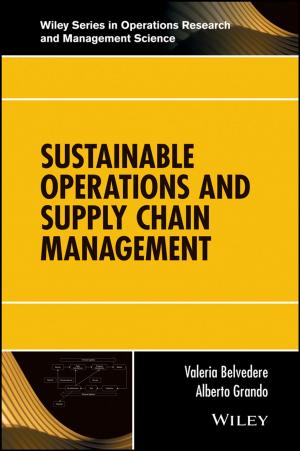 bigCover of the book Sustainable Operations and Supply Chain Management by 