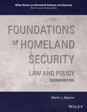 Cover of the book Foundations of Homeland Security by Venkat Srinivasan