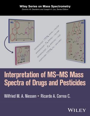 Cover of the book Interpretation of MS-MS Mass Spectra of Drugs and Pesticides by 