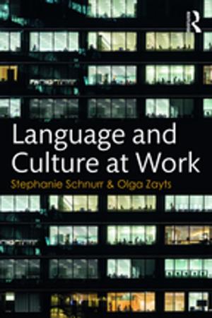 Cover of the book Language and Culture at Work by Ann Brooks