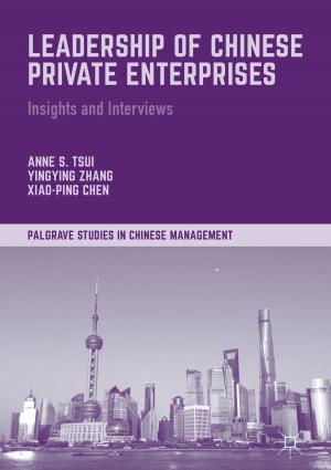 Cover of the book Leadership of Chinese Private Enterprises by Sirin Sung, Gillian Pascall