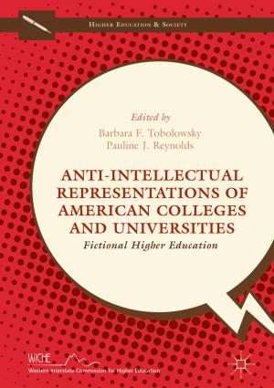 Cover of the book Anti-Intellectual Representations of American Colleges and Universities by R. DesRochers