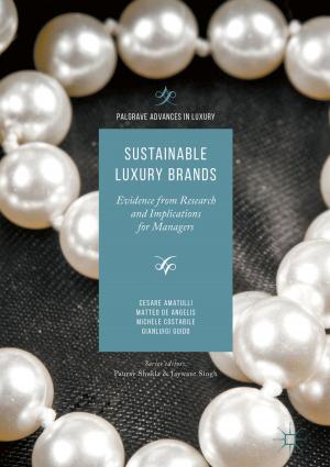 Cover of the book Sustainable Luxury Brands by Sylvie Allouche, Jean Gayon, Michela Marzano, Jérôme Goffette
