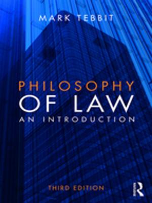 Cover of the book Philosophy of Law by W.M. Wadman