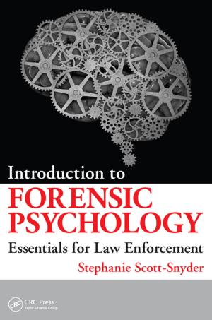 Cover of the book Introduction to Forensic Psychology by Stamatios Tzitzis, Chiara Ariano