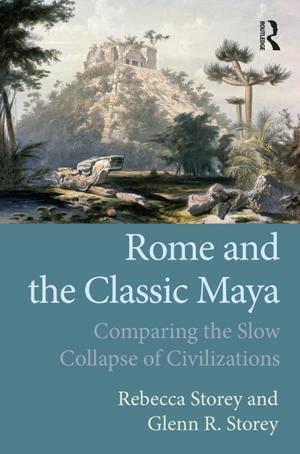 Book cover of Rome and the Classic Maya