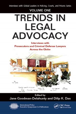Cover of the book Trends in Legal Advocacy by Willliam J. Haas