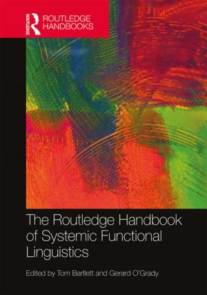 Cover of the book The Routledge Handbook of Systemic Functional Linguistics by 