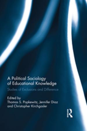 Cover of the book A Political Sociology of Educational Knowledge by Jordan Goodman