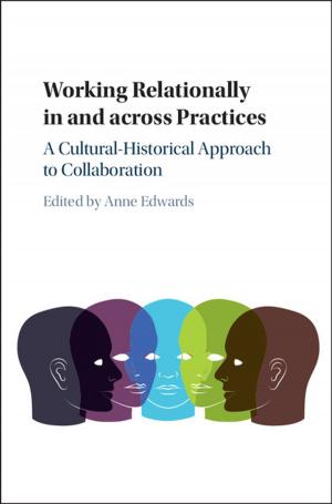 Cover of the book Working Relationally in and across Practices by Joan Richardson