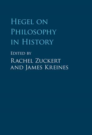 Cover of the book Hegel on Philosophy in History by Veljko Vujačić