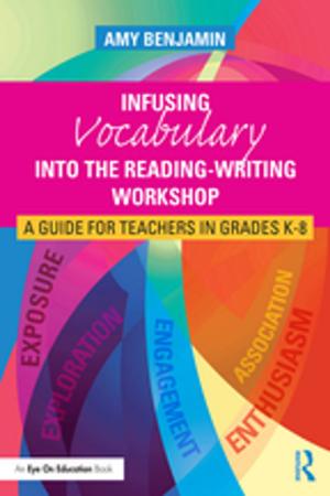 Book cover of Infusing Vocabulary Into the Reading-Writing Workshop