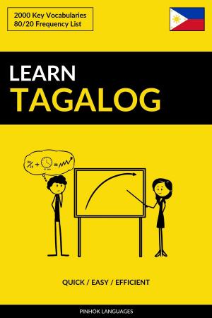 Cover of the book Learn Tagalog: Quick / Easy / Efficient: 2000 Key Vocabularies by Pinhok Languages