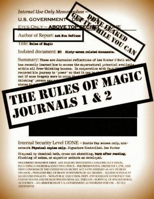Book cover of The Rules of Magic Journals 1-2