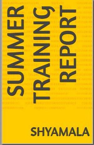 Book cover of Summer Training Report