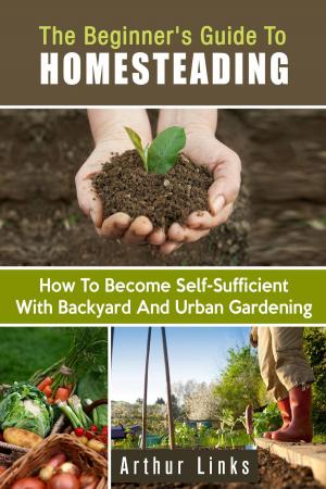 Cover of the book The Beginner's Guide to Homesteading: How to Become Self-Sufficient with Backyard and Urban Gardening by Emma Melton