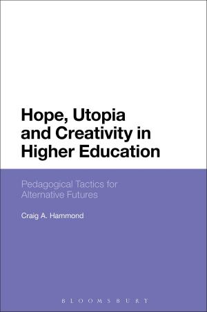Cover of the book Hope, Utopia and Creativity in Higher Education by Reiko Hashimoto