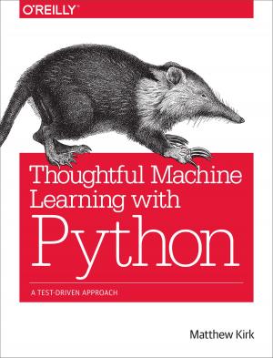 Cover of the book Thoughtful Machine Learning with Python by Harry. H. Chaudhary.