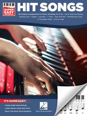 Cover of the book Hit Songs - Super Easy Songbook by Hal Leonard Corp.