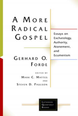 Book cover of A More Radical Gospel