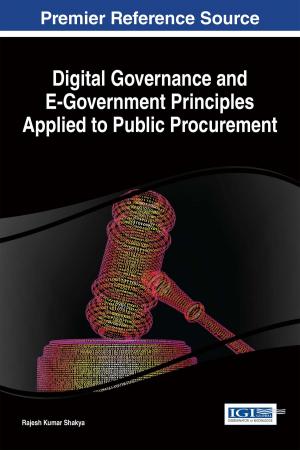 Cover of the book Digital Governance and E-Government Principles Applied to Public Procurement by Robert A. Schultz