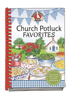 Cover of the book Church Potluck Favorites by Gooseberry Patch