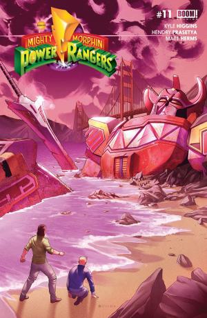 Book cover of Mighty Morphin Power Rangers #11
