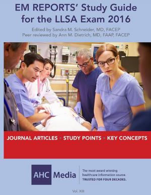 Cover of EM Reports' Study Guide for the LLSA Exam 2016, Volume 13