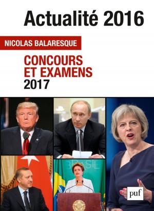 Cover of the book Actualité 2016 - Concours et examens 2017 by Anne Fagot-Largeault