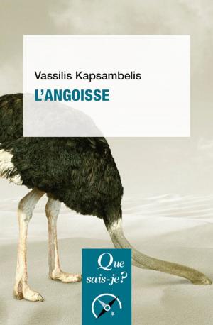 Cover of the book L'angoisse by Roger Dachez, Alain Bauer