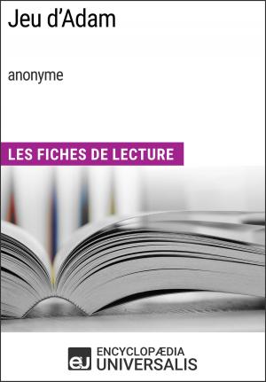 Cover of the book Jeu d'Adam (anonyme) by Sally Wiener Grotta