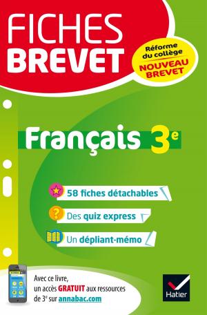 Cover of the book Fiches brevet Français 3e by Victor Hugo, Michel Vincent, Johan Faerber