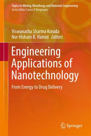 Cover of the book Engineering Applications of Nanotechnology by Jeffrey T. Leigh