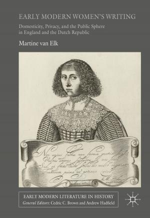 Cover of the book Early Modern Women's Writing by Kang Zhang, Leen Ammeraal