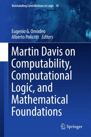 Cover of Martin Davis on Computability, Computational Logic, and Mathematical Foundations