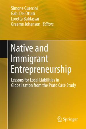 Cover of the book Native and Immigrant Entrepreneurship by Juan C. Burguillo