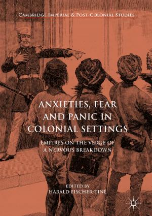 Cover of the book Anxieties, Fear and Panic in Colonial Settings by Miloš  Arsenović, Dragan  Vukotić, Miroljub  Jevtić