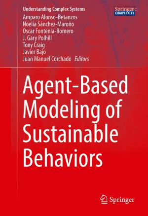 Cover of the book Agent-Based Modeling of Sustainable Behaviors by Eva Balzer