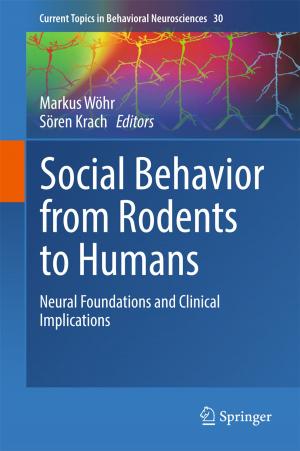Cover of the book Social Behavior from Rodents to Humans by 