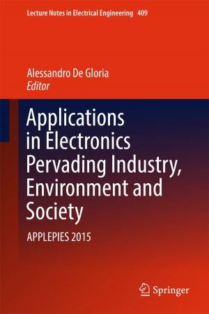 Cover of the book Applications in Electronics Pervading Industry, Environment and Society by Benjamin Lamb-Books