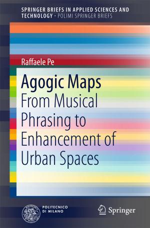 Cover of the book Agogic Maps by Jens Lienig, Matthias Thiele