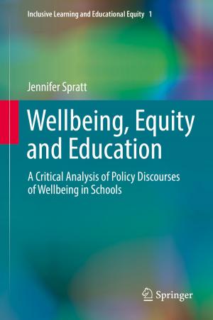 Cover of the book Wellbeing, Equity and Education by David Hanan
