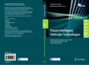 Cover of the book Future Intelligent Vehicular Technologies by Fabrizio Macagno, Douglas Walton