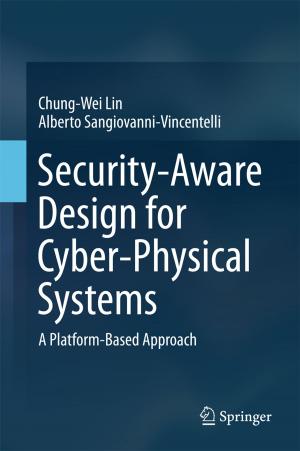 Cover of the book Security-Aware Design for Cyber-Physical Systems by Marian Mureşan