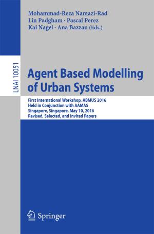 Cover of the book Agent Based Modelling of Urban Systems by G.G. Nasr, N.E. Connor