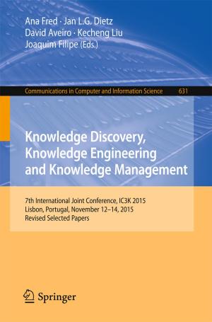 Cover of the book Knowledge Discovery, Knowledge Engineering and Knowledge Management by Malin Lidström Brock