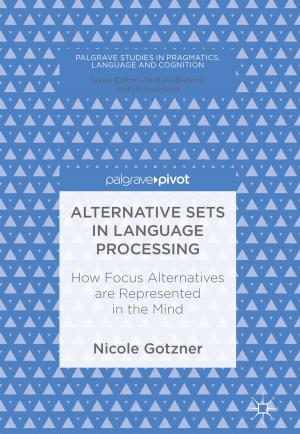 Cover of the book Alternative Sets in Language Processing by Bruno Dente