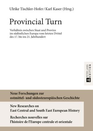 Cover of the book Provincial Turn by Miriam Sprink