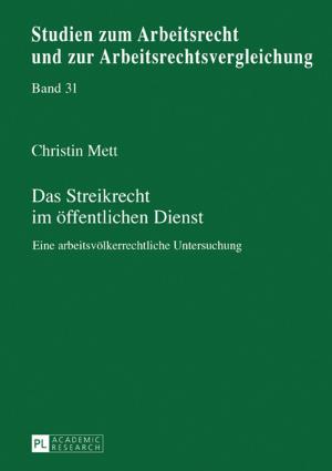 Cover of the book Das Streikrecht im oeffentlichen Dienst by 